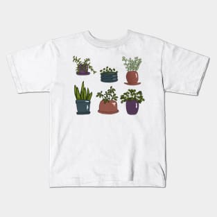 Just Me and My Plants Kids T-Shirt